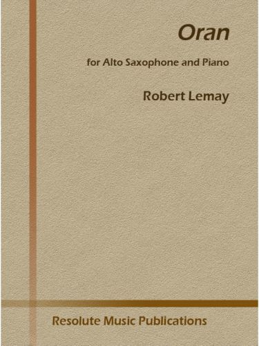 cubierta ORAN Resolute Music Publication