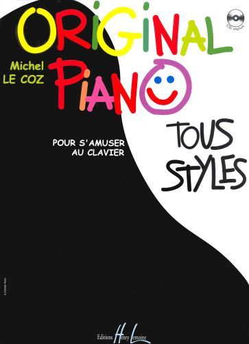 cubierta Original piano tous styles Editions Henry Lemoine