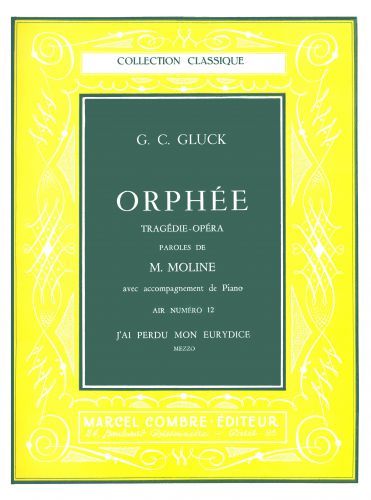 cubierta Orphée et Euridice n°12 J'ai perdu mon Eurydice Combre