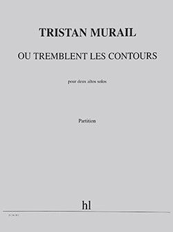 cubierta Où tremblent les contours Editions Henry Lemoine