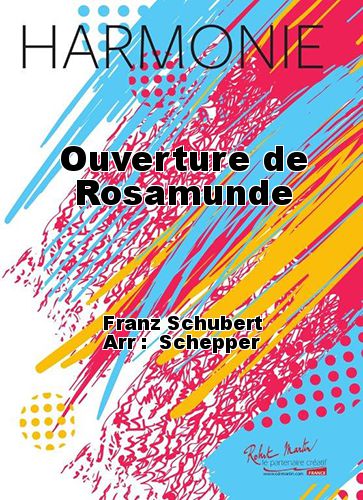 cubierta Ouverture de Rosamunde Robert Martin