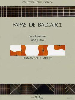 cubierta Papas de Balcarce Editions Henry Lemoine