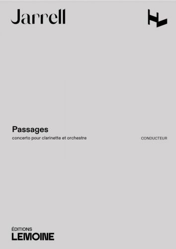 cubierta Passages Editions Henry Lemoine