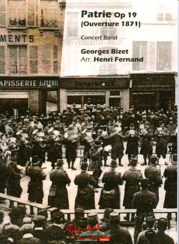 cubierta PATRIE OP.19 (OUVERTURE 1871) Martin Musique