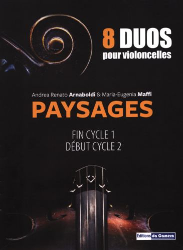 cubierta PAYSAGES 8 Duos pour Violoncelle DA CAMERA