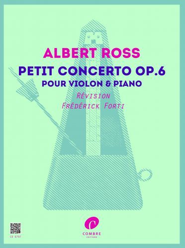 cubierta Petit concerto Op.6 Combre