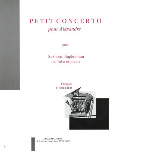 cubierta Petit concerto pour Alexandre Combre