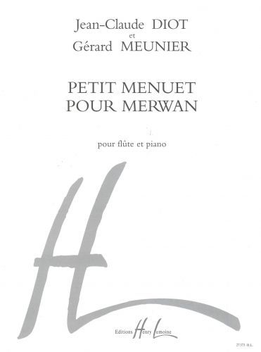 cubierta Petit menuet pour Erwan Editions Henry Lemoine
