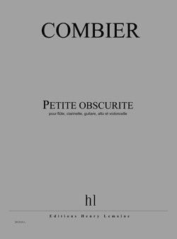 cubierta Petite obscurit� Editions Henry Lemoine