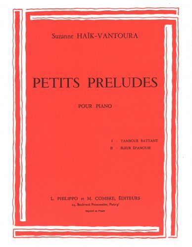 cubierta Petits pr�ludes (2) Tambour battant - Fleur �panouie Combre
