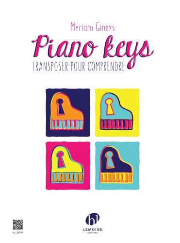 cubierta Piano keys - Transposer pour comprendre Editions Henry Lemoine