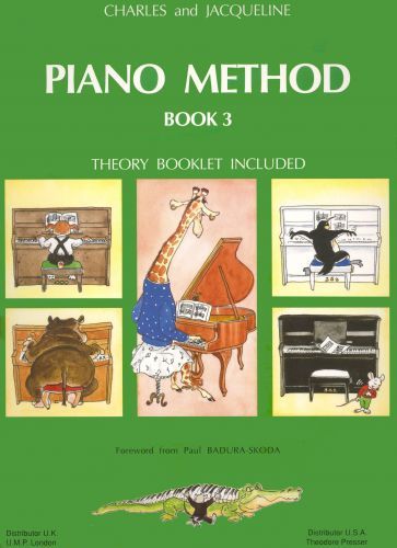 cubierta Piano method book 3 Editions Henry Lemoine