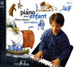 cubierta Piano pour enfant Vol.2 CD seul Editions Henry Lemoine