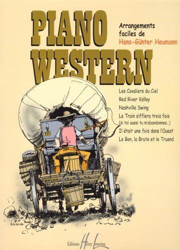 cubierta Piano western Editions Henry Lemoine