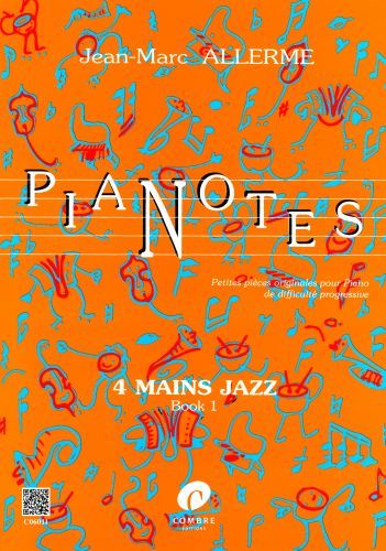 cubierta Pianotes 4 mains Jazz Book 1 Combre