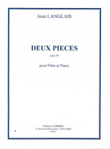 cubierta Pièces (2) Op.39 Combre