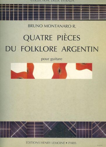 cubierta Pices (4) Folklore Argentin Editions Henry Lemoine