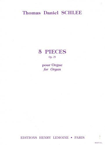 cubierta Pices (5) Op.29 Editions Henry Lemoine