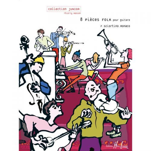 cubierta Pices folk (8) Editions Henry Lemoine