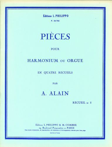 cubierta Pices Vol.3 (20 petites pices en tons bmols) Combre