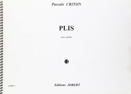 cubierta Plis pour violoncelle Jobert