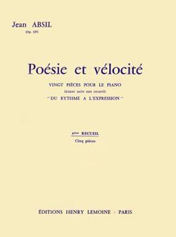 cubierta Posie et Vlocit Op.157 Vol.4 Editions Henry Lemoine