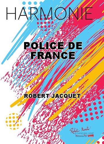 cubierta POLICE DE FRANCE Robert Martin