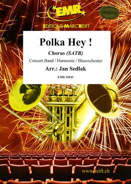 cubierta Polka Hey ! (+ Chorus Satb) Marc Reift