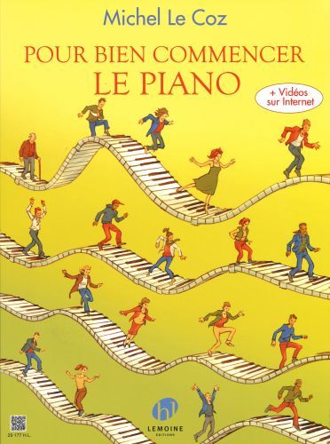 cubierta Pour bien commencer le piano Editions Henry Lemoine