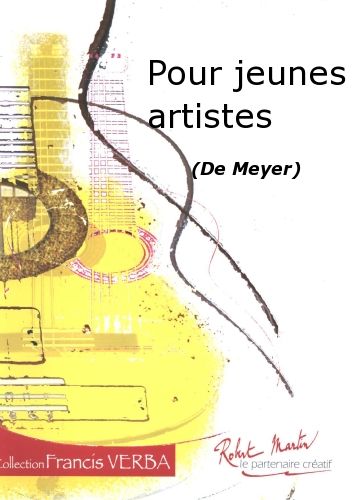 cubierta Pour Jeunes Artistes Editions Robert Martin