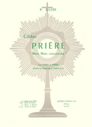 cubierta Prière n°1 Delrieu