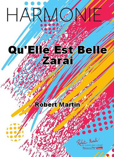 cubierta Qu'Elle Est Belle Zarai Martin Musique