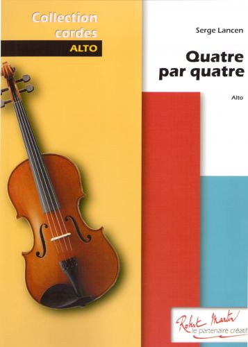 cubierta Quatre Par Quatre Editions Robert Martin