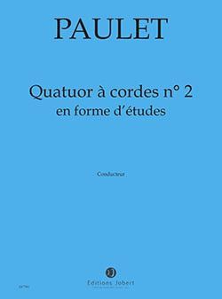 cubierta Quatuor  cordes n2 en forme d'tudes Jobert