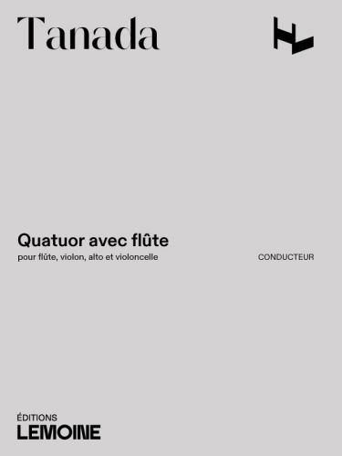 cubierta Quatuor avec fl�te Editions Henry Lemoine