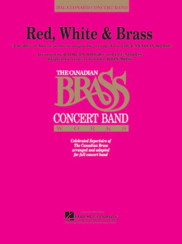 cubierta Red, White, & Brass Hal Leonard