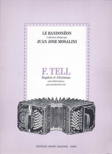 cubierta Regalon et Anoranzas Editions Henry Lemoine