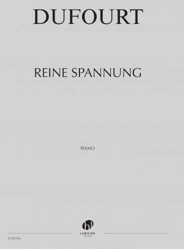 cubierta Reine Spannung Editions Henry Lemoine