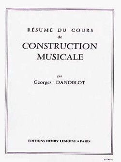 cubierta Rsum de cours d'analyse harmonique Editions Henry Lemoine
