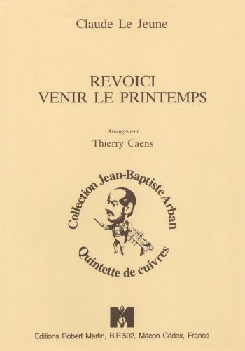 cubierta Revoici Venir le Printemps Robert Martin