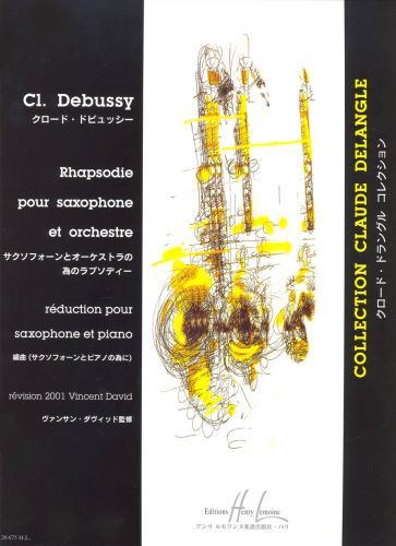 cubierta Rhapsodie Editions Henry Lemoine