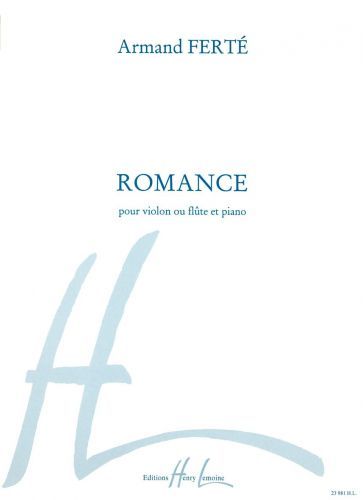 cubierta Romance Editions Henry Lemoine