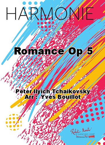 cubierta Romance Op 5 Robert Martin