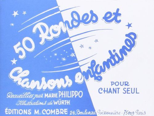 cubierta Rondes et chansons enfantines (50) Combre