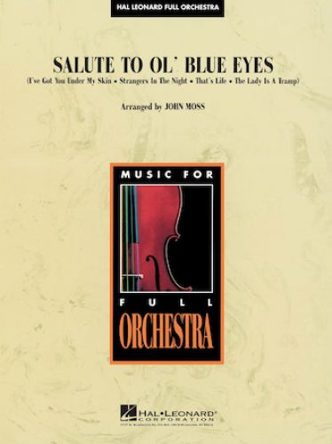 cubierta Salute to Ol' Blue Eyes Hal Leonard