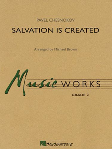 cubierta Salvation Is Created Hal Leonard