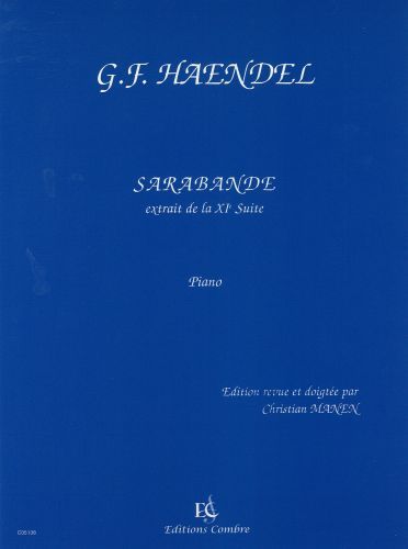 cubierta Sarabande de la XI�me Suite Combre