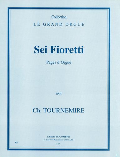 cubierta Sei fioretti (pages d'orgue) Combre