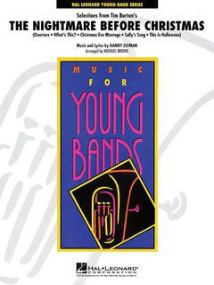 cubierta Selections From The Nightmare Before Christmas Hal Leonard