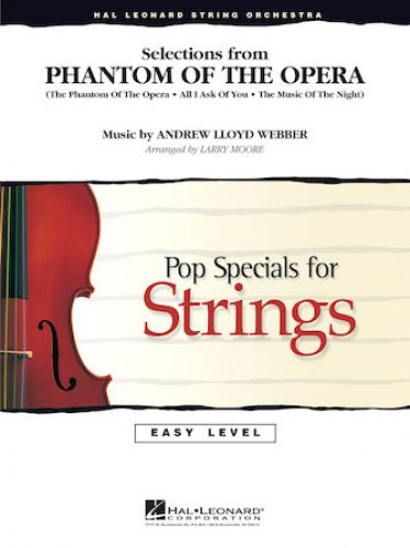cubierta Selections from The Phantom of the Opera Hal Leonard